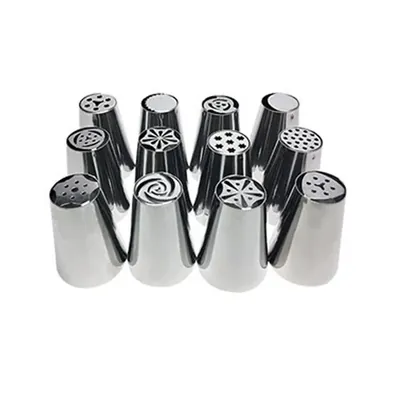 Russian Nozzle Set (Pack of 12) for High Volume Cupcake Design