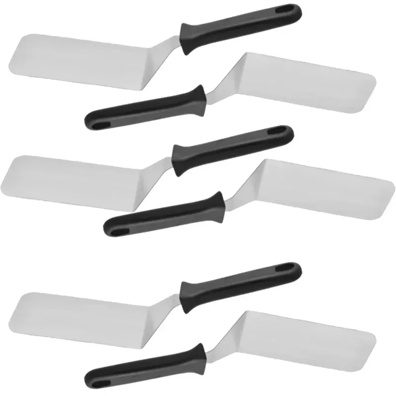 Smart Chef HS40122, 6 x 4 Inch Pizza Lifter/ Lifting Spatula 16pcs, Compact Cake and Pizza Server for Kitchens