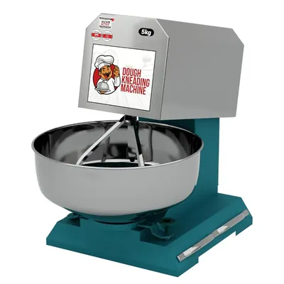 MICROACTIVE 5 kg Dough Kneader with 0.75 HP Motor for Wheat/Besan/Maida & Beater For Hotel, Bakery, Restaurant Uses