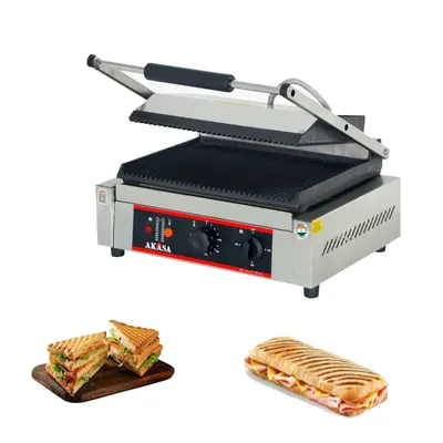 AKASA SG 14 Electric Sandwich Griller 2 Jumbo Sandwich, 3000 W