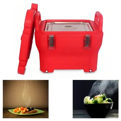 10 Litre Square Isothermal Container for Food Transportation