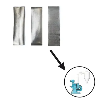 3 Pcs Blower Pulverizer Screen Suitable for 5 HP and 7.5 HP Blower Pulverizer