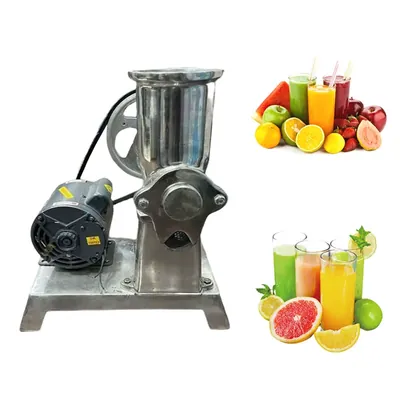 Heavy Duty Semi-Automatic Commercial Juicer Machine with 0.5 HP V-Belt Drive Motor