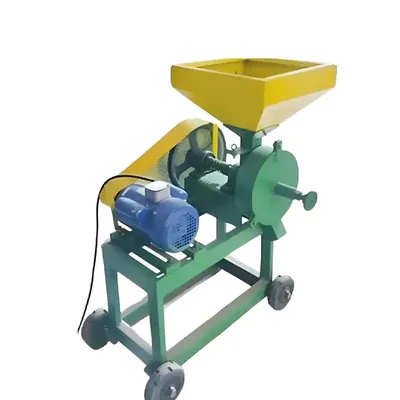 Dafe (PKV) Semi Automatic Dal Mill and Corn Grinding Machine, 50-70 kg/hr Grinding Capacity and Without Motor