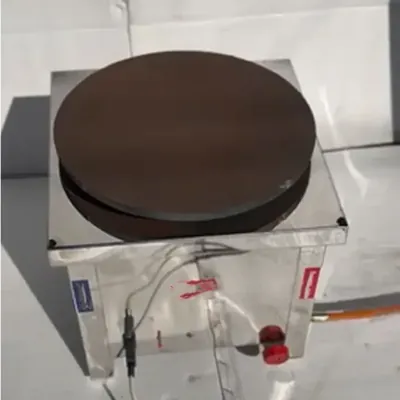 Semi-Automatic Dosa Bhatti with Rotating Plate, Single Ring Korean Burner