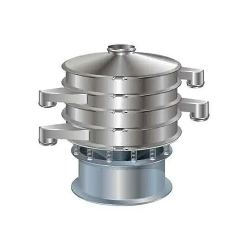 Commercial Semi-Automatic Spice Powder Sieving Machine, 500 kg/hr, Mild Steel