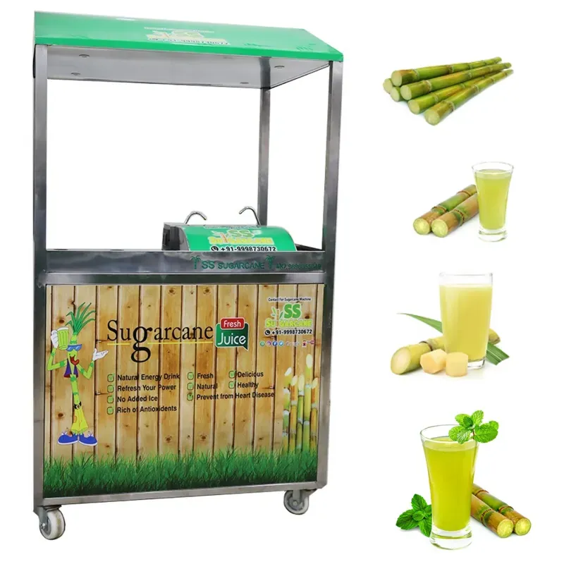 Semi-Automatic Sugarcane Juice Vending Machine, SS Body, 850 W