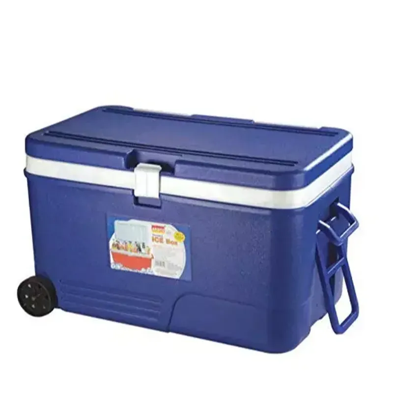Commercial 60 Litre Insulated Ice Box With Handle and Wheel