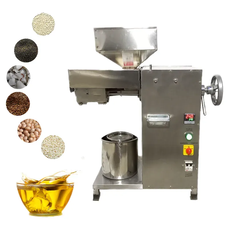 Semi Commercial Oil Press/Expeller Machine, Capacity 14-20 kg/hr, 2000 W with Free Accessories