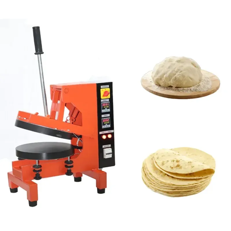 Stainless Steel Semi Cooked 400-500 Roti/hr with 9 Inch dia Chapati Making Machine