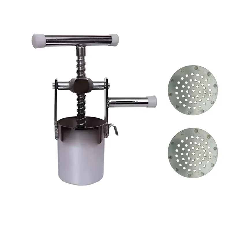 Manual Namkeen Bhujia Machine 5 Inch, 50 kg/Hr with Namkeen Sev Jali (2 Pcs)