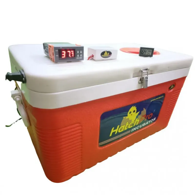 Hatchpro Fully Automatic 50 Egg Incubator With Humidity Display & Automatic Egg Turning Tray, ABS Fibre Body