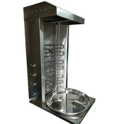 Electric Shawarma Machine Full Cabinet, Stainless Steel Body, 33 x 20 x 24 Inch Dimension