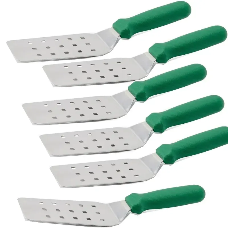 Smart Chef HS40113, 5 x 3 Inch Pizza Lifter/ Lifting Spatula 6pcs, Compact Cake and Pizza Server for Kitchens
