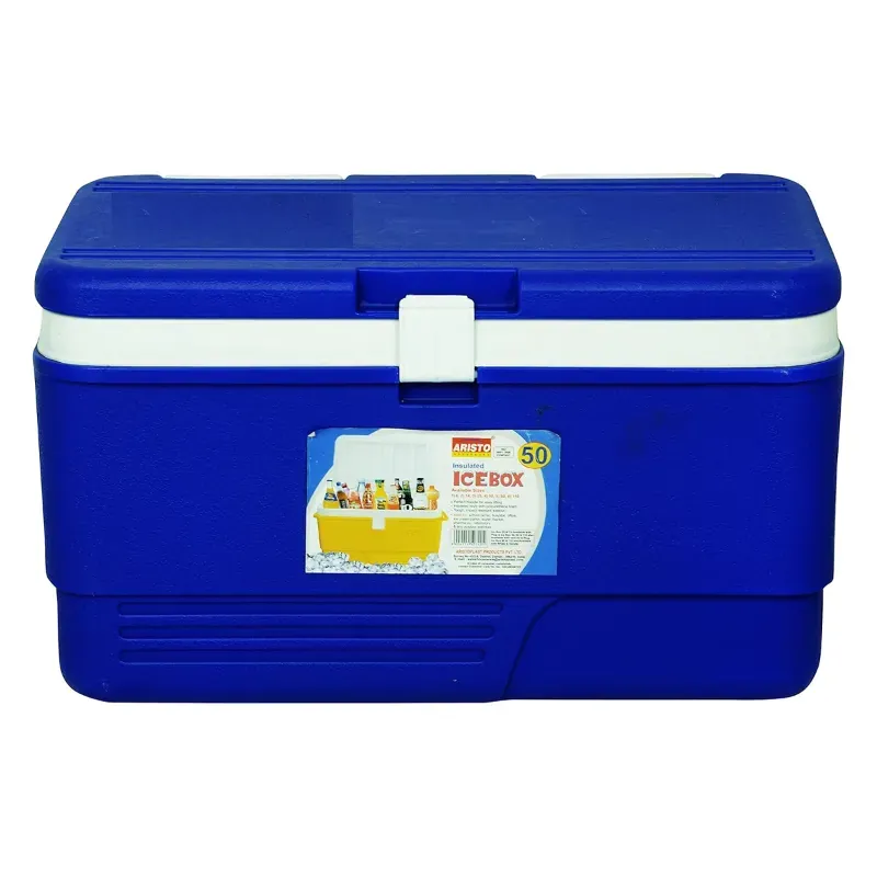 Aristo 50 Litre Insulated Ice Box, 8 to 10 hrs Cooling Support for Picnic, Outing and Medical Purposes