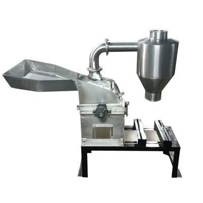Stainless Steel Single Chamber Pulverizer Machine With 5 HP Motor