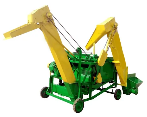 Heavy Duty Single Elevator Paddy Cleaner, 4-7.5 Ton Per Hour