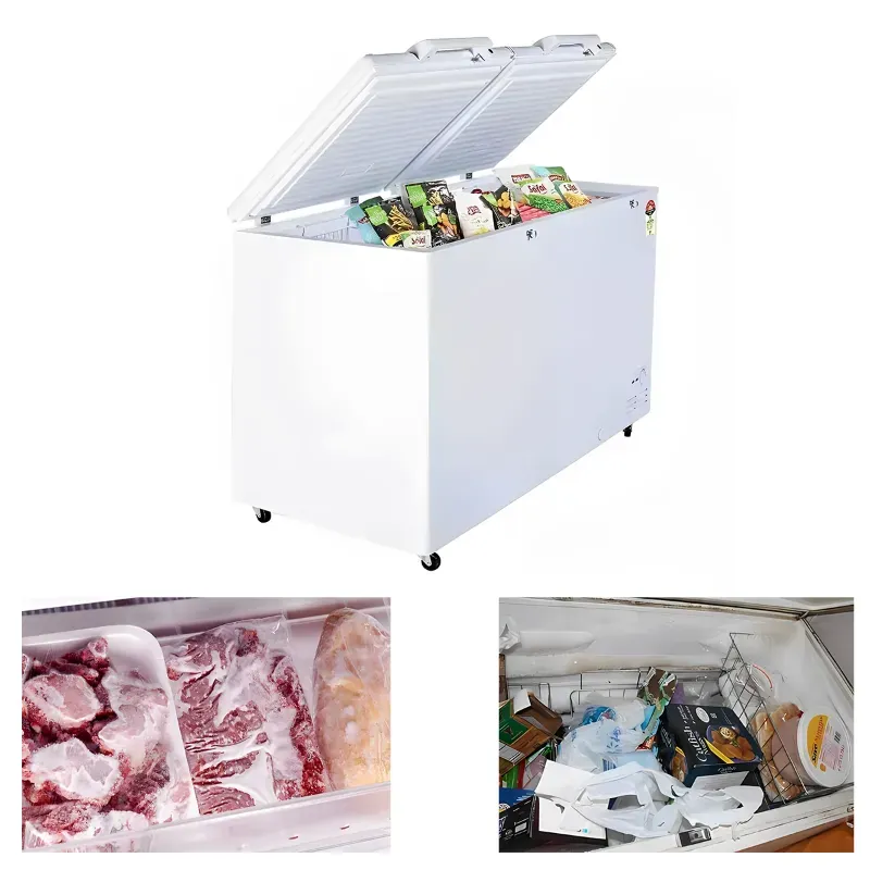 Heavy Duty 500 Litre Double Door Convertible Deep Freezer
