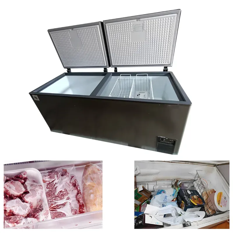 Voltas 500 Litre Heavy Duty Double Door Convertible Deep Freezer