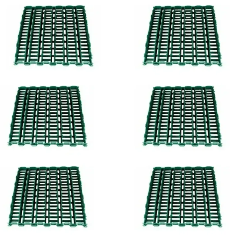 500 kg Capacity Slatted Goat Flooring, 2 x 2 sq. feet Size (Pack-6 pcs)