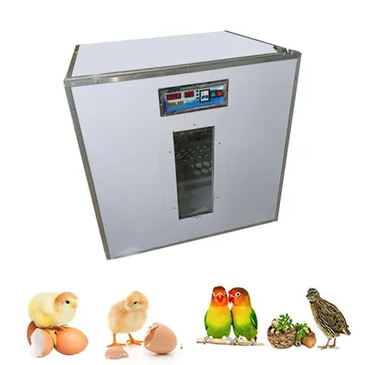 Ndeal 1000 W 600 Eggs Automatic Hatching Incubator with Metal Rolling Tray