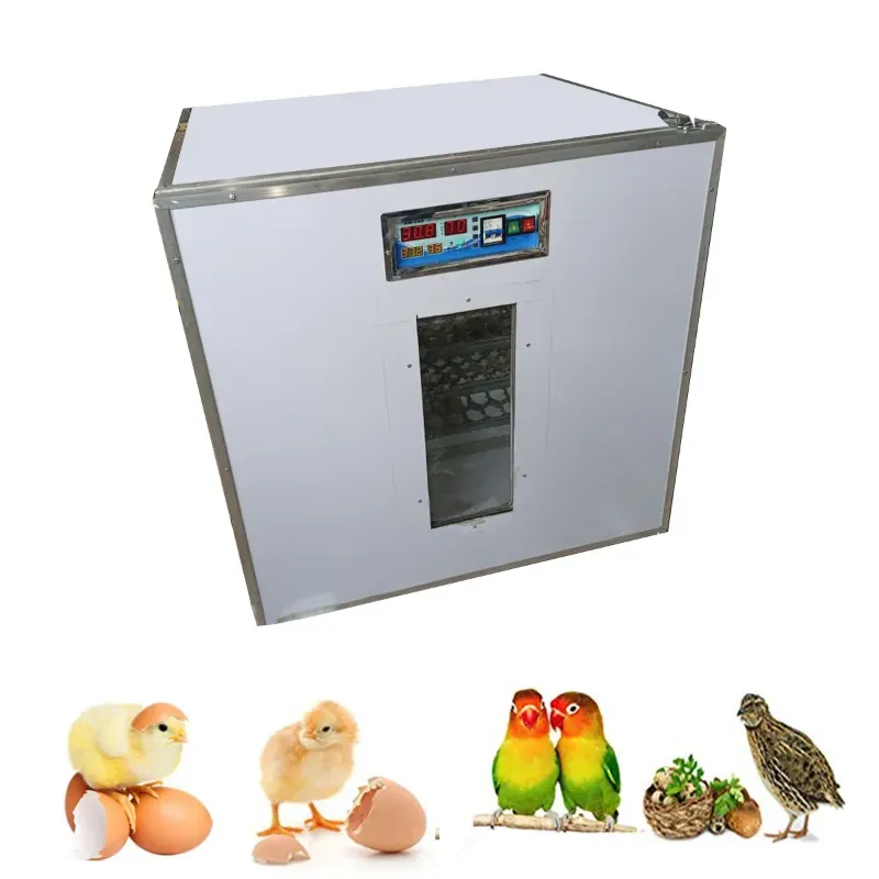Ndeal 1000 W 600 Eggs Automatic Hatching Incubator with Metal Rolling Tray