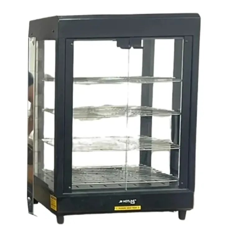 HOTLINE PLUS Jumbo Commercial Food Warmer, 3D Convection Heating For Patties, Samosas, and Larger Quantities of Food