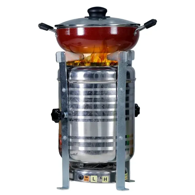 BIOFLAME PEPL EXD Biomass Wood Burning Stainless Steel Cooking Stove with 6 Months Warranty