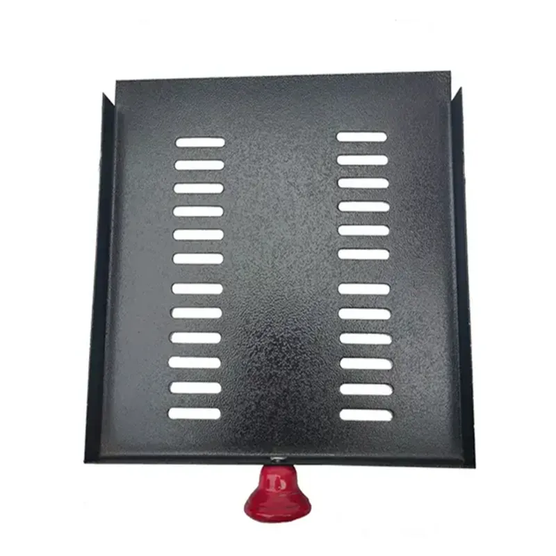 NE GRILLS 12 x 8.5 Inch Cast Iron Charcoal Tray for NE GRILLS Charcoal BBQ With Foldable Legs
