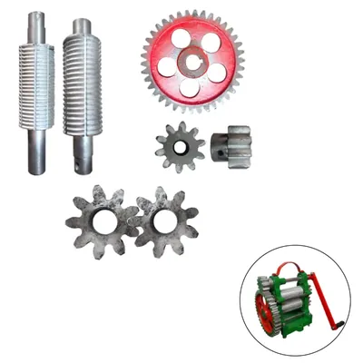 Spare Parts Combo Set for Manual Sugarcane Juicer Machine, Cast Iron Model