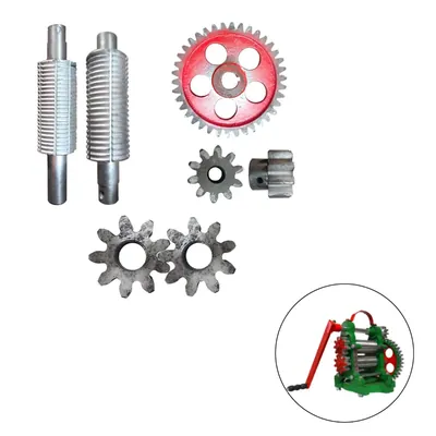 Spare Parts Combo Set for Manual Sugarcane Juicer Machine, Stainless Steel Model