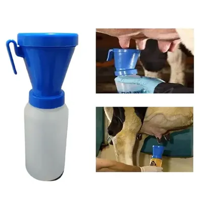Open Door 500 ml Plastic Teat Dip Cup For Cattles