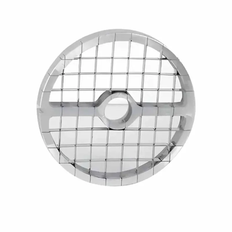 Stainless Steel Square Blade For 1 HP Copper Winding Motor Vegetable Cutter Machine with 8 Types of Cutting Blades, 150 kg/hr (Size-10 mm)
