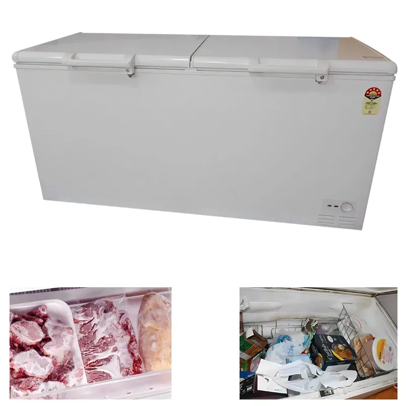 Heavy Duty 515 Litre Double Door Convertible Deep Freezer