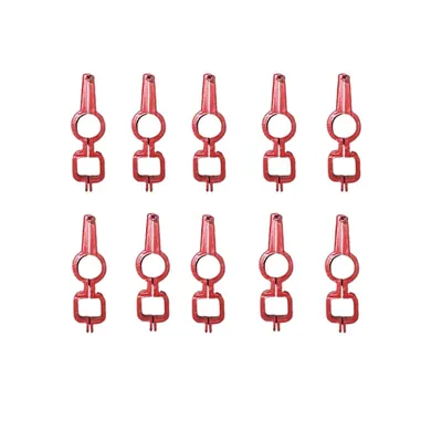 Square To Round Pipe Clamp For Poultry Farms (Pack-10 Pcs)