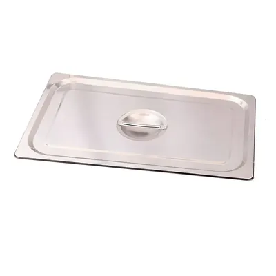 Malabar Stainless Steel 1/2 Gastronorm (GN) Pan Lid (Pack of 2)