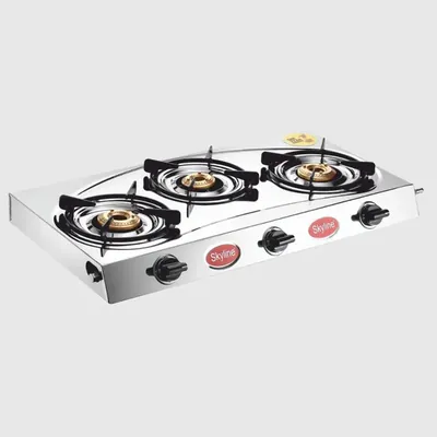 Skyline 3 Burner VTL-3112 SS Gas Stove