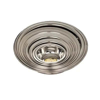 Mira Steels Steel 12 no Basin Bowl with Stainless Steel Body (Pack of 6)