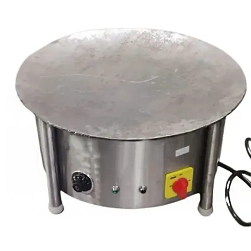 26 Inch Electric Operated Stainless Steel Pav Bhaji Tawa, with 3 mm Plate Thickness