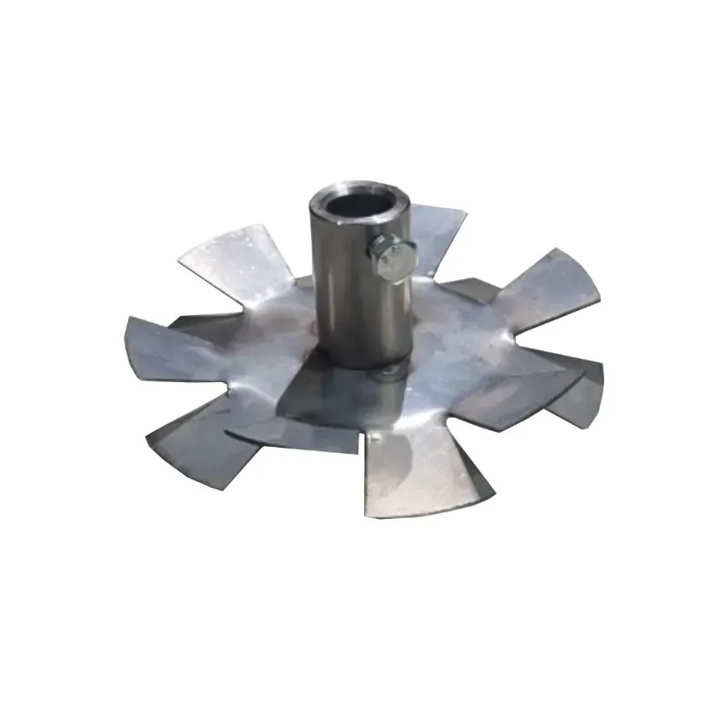 6 Teeth Flower SS Blade For 500 L Stirrer Machine