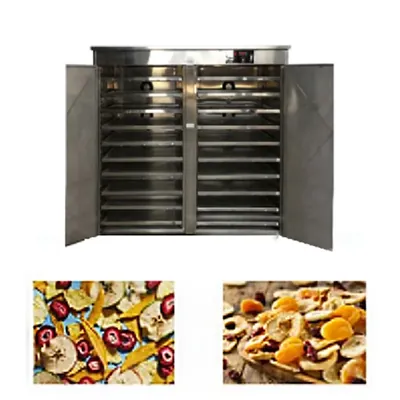 High Efficiency 20 Tray Full Stainless Steel Food Dryer, 3200 W For Commercial Use