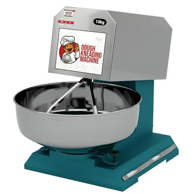 MICROACTIVE 10 kg Dough Kneader with 1.5 HP Motor for Wheat/Besan/Maida & Beater For Hotel, Bakery, Restaurant Uses