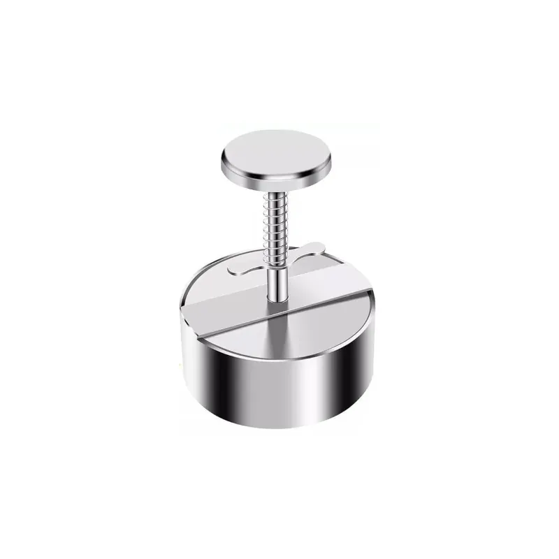 Smart Chef 4.5 Inch Diameter Adjustable Burger Press, Manual Patty Maker (HSW0586)(Pack-1 pc)