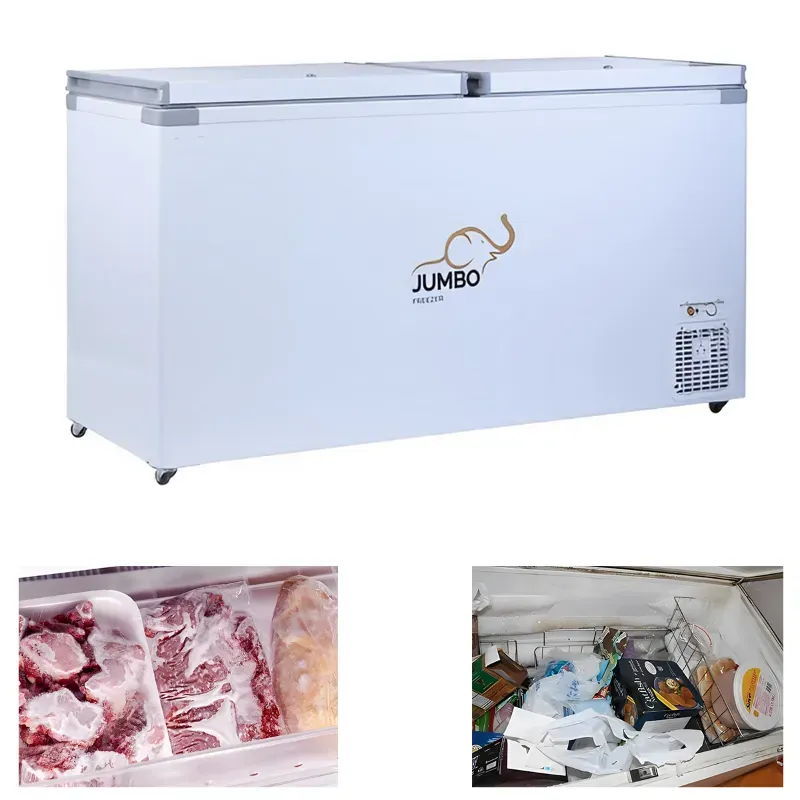 Rockwell 563 Litre Heavy Duty Double Door Convertible Deep Freezer