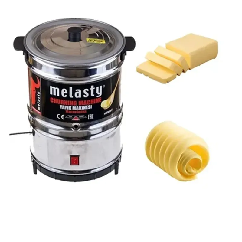Melasty 10 Litre Butter Churning Machine With SS Body For Making Butter, Sweet Cream, Sour Cream Butter