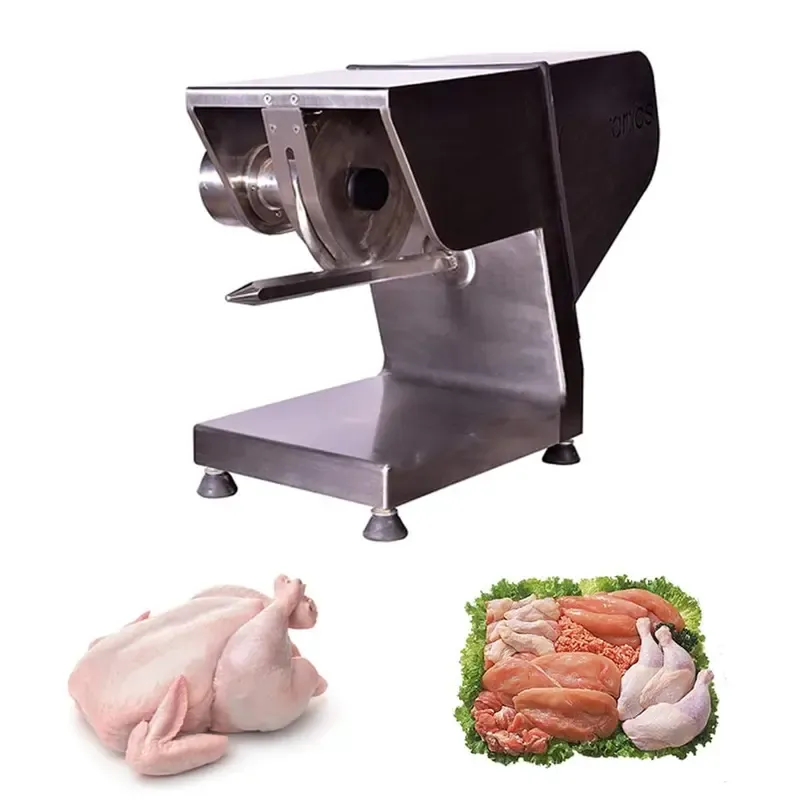 Stainless Steel Body Chicken Cutting Machine, 1/2 HP, 10 Inch