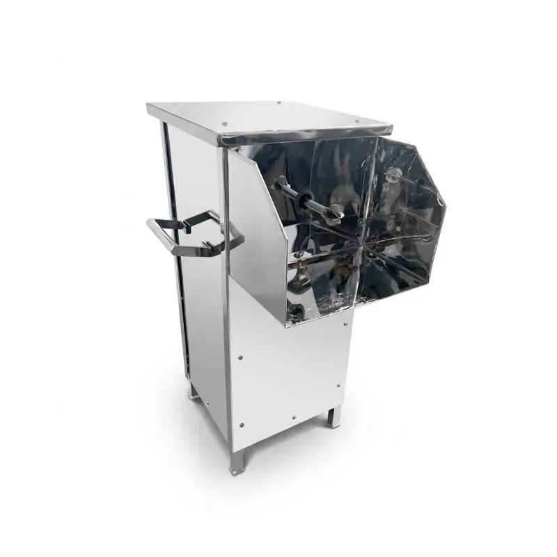 Stand Type Coconut Scraper Machine With Stainless Steel Body and 1 HP Motor