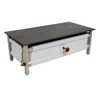 15 x 30 x 11 Inch Table Top Dosa Bhatti with 15 mm Tawa, Gas Operated