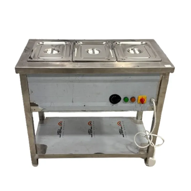 GBE 9.2 Litre 35 x 18 x 32 Inch SS Electric Operated Bain Marie of 1/2 GN Pan With 1 Undershelf