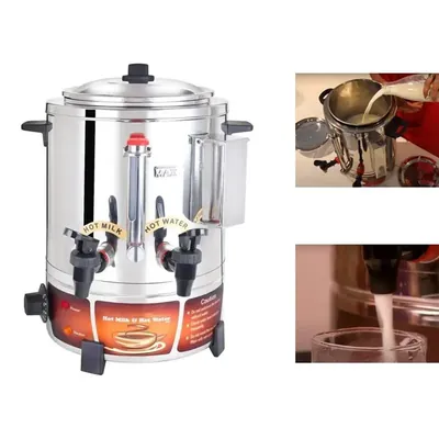 Commercial 12 L Electric SS Milk & Water Boiler Machine 2500 W